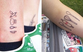 Estilo de vida: Mais de 15 ideias de tatuagens pra quem ama gastronomia