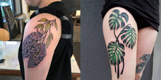 Moda e Beleza: Se inspire em mais de 50 tatuagens de flores e plantas pra lá de adoráveis