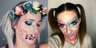 Moda e Beleza: Maquiagem neon é tendência para o Halloween; se inspire nessas 18 produções impactantes!