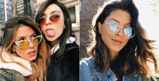 Moda e Beleza: Óculos com lente colorida voltou com tudo; saiba mais sobre a tendência