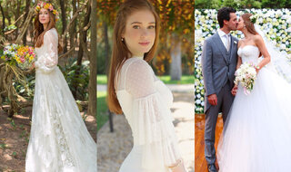 Moda e Beleza: 5 vestidos de noiva de famosas que são um verdadeiro sonho