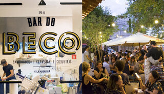 Bares: Beco do Batman ganha bar a céu aberto com ambiente descontraído e clima de piquenique