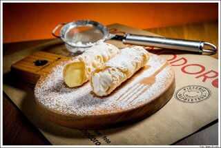 Restaurantes: Pizzaria da Mooca dá cannoli grátis de sobremesa para quem consumir pizza