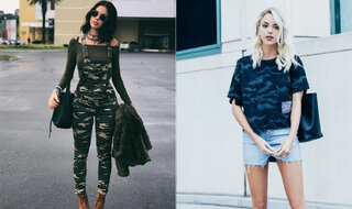 Moda e Beleza: Moda militar: 8 inspirações para usar estampa camuflada no dia-a-dia