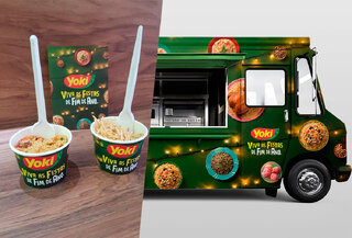 Na Cidade: Food Truck Yoki distribui delícias de Natal de graça na Paulista