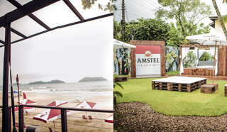 Baladas: Pé na areia: Amstel inaugura beach club em Juquehy com entrada gratuita e shows para o Carnaval