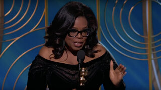 Cinema: Leia na íntegra o discurso de Oprah no Globo de Ouro