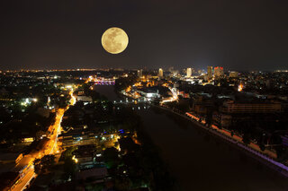 Estilo de vida: É hoje: noite terá Superlua, Lua Azul e Lua de Sangue; saiba mais!