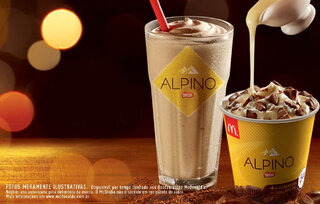 Restaurantes: McDonald's lança McShake e McFlurry de Alpino; confira!