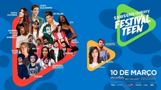 Na Cidade: Samsung Galaxy Festival Teen