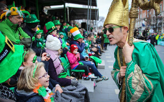 Na Cidade: St. Patrick's Day 2018  na Casa das Rosas