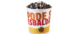 Restaurantes: Burger King lança balde de sorvete com doce de leite e Oreo; vem ver!