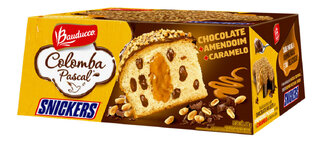 Gastronomia: Bauducco lança Colomba Pascal sabor Snickers; confira! 