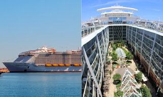 Viagens Internacionais: Symphony of the Seas, o maior navio do mundo, realiza sua primeira viagem neste sábado (7); saiba mais 