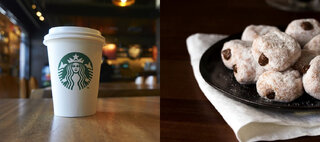 Gastronomia: Queremos! Starbucks lança mini donut recheado com Nutella