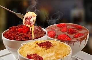Gastronomia: Festival de crepes, merengues e fondues