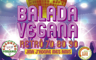 Na Cidade:  Balada Vegana Retrô anos 70, 80 e 90