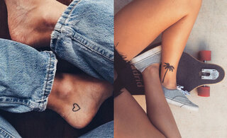 Moda e Beleza: 16 ideias inspiradoras de tatuagens para fazer nos pés e tornozelos
