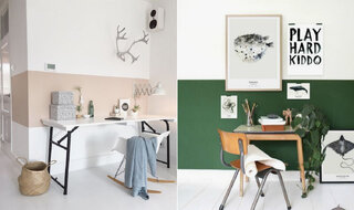 Casa e decoração: Half Painted Wall é tendência em decoração; veja inspirações 