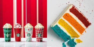 Restaurantes: Starbucks lança bolo colorido, novos sabores de bebida e até panettone de café para o Natal