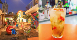 Na Cidade: Vila Olímpia ganha bar a céu aberto com cadeiras de praia, ambiente descontraído e cardápio de feira