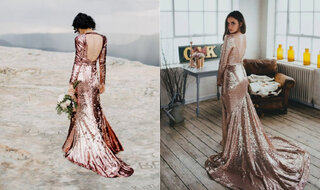 Moda e Beleza: Vestido de Noiva com brilho é tendência; veja 8 inspirações incríveis