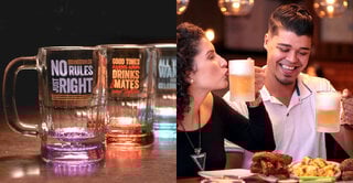 Restaurantes: Outback presenteia clientes com canecas de chopp customizadas e colecionáveis