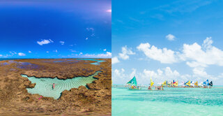 Viagens: Conheça Porto de Galinhas, paraíso que reúne piscinas naturais e águas cristalinas em Pernambuco