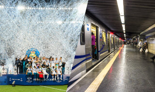 Na Cidade: Metrô de São Paulo vai transmitir ao vivo a final da Champions League; saiba mais