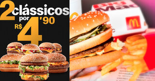 Restaurantes: Black Friday do McDonald's tem 2 clássicos por R$ 4,90, sundae em dobro e mais 7 ofertas imperdíveis; saiba tudo!