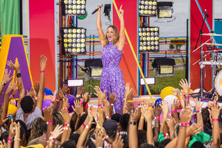 Shows: Live show da Claudia Leitte