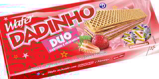 Gastronomia: Dadinho lança Wafer Duo Morango; saiba tudo!
