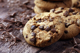 Receitas: Receita: aprenda a fazer cookies com gotas de chocolate 