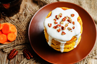 Receitas: Panqueca integral de bolo de cenoura é ótima opção para o café da manhã; veja como fazer!