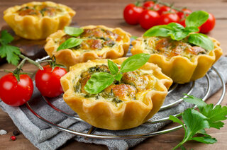 Receitas: Receita: como fazer miniquiche de frango e legumes