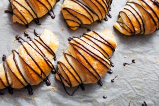 Receitas: Receita: aprenda a fazer croissant com chocolate em casa