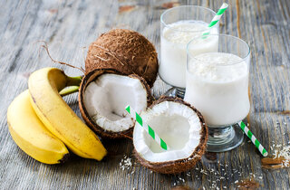 Receitas: Frapê de coco com banana é simples e fácil de fazer; veja a receita! 
