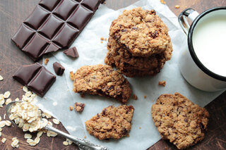 Receitas: Bolacha de aveia e chocolate é fácil de fazer; confira a receita!