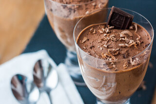 Receitas: Mousse de chocolate zero é simples de fazer e delicioso; veja a receita!