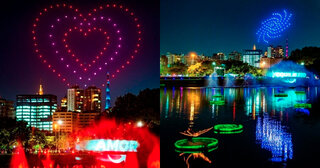 Na Cidade: Show de Drones no Parque Ibirapuera