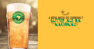 Bares: Cervejaria Nacional cria cerveja com visual dourado e cheio de glitter para o Carnaval 2022; saiba tudo!