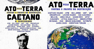 Na Cidade: Ato em defesa da Terra e contra o pacote da destruição