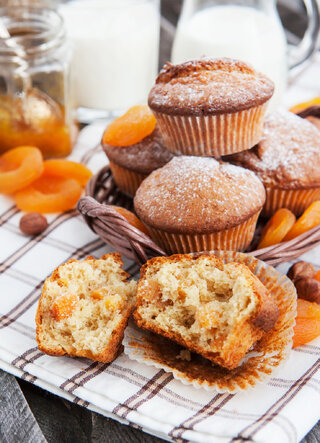 Receitas: Muffin integral de damasco e gengibre é gostoso e fácil de fazer; confira a receita!