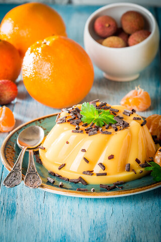 Receitas: Receita de manjar de laranja com cobertura de chocolate vai te surpreender; confira!