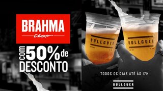 Na Cidade: Bullguer oferece 50% de desconto no Chopp Brahma para celebrar o mês da cerveja; saiba mais!