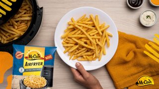 Gastronomia: McCain apresenta nova batata Airfryer Extra Crocante produzida 100% no Brasil; saiba mais!