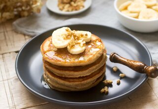 Receitas: Receita: Panqueca de Banana Fit com aveia e pasta de amendoim! 