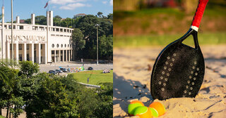 Na Cidade: Praça Charles Miller terá quadras de areia para prática de futevôlei e beach tennis durante o mês de julho; saiba tudo!