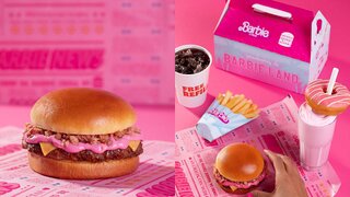 Restaurantes: Burger King da Avenida JK se transforma na casa da Barbie e lança sanduíche com molho rosa; saiba tudo!