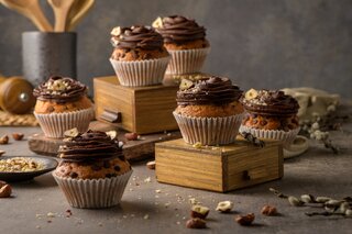 Receitas: Receita de cupcake gelado de creme de avelã é fácil e deliciosa; veja o passo a passo!